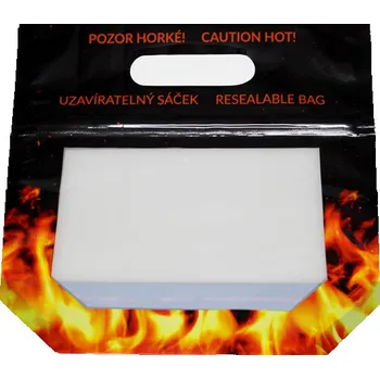 Jednorázové nádobí Sáček na kuře 23x23+10cm PET/RCPP s průhmatem - 500 ks