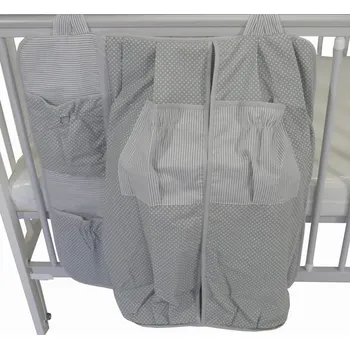 Příslušenství pro dětskou postel a kolébku Tomi Kapsář Kombi - šedý