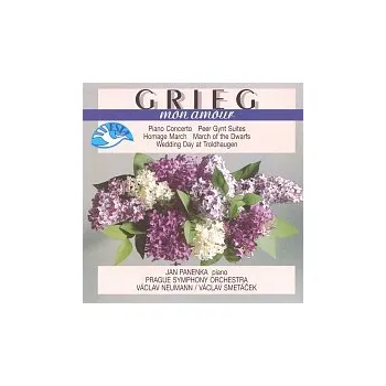 Česká hudba Mon amour / Grieg: Klavírní koncert, Peer Gynt, Lyrická suita, Svatební den