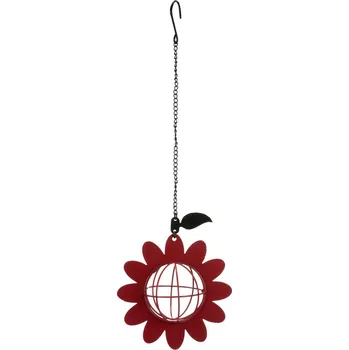 Krmítko pro ptáka TRIXIE Krmítko na lojovou kouli - květina, 14x42cm