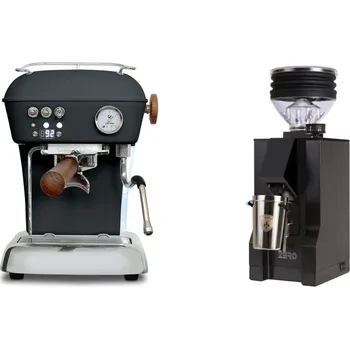Kávovar Ascaso Dream PID, Anthracite + Eureka Mignon Zero, BL black