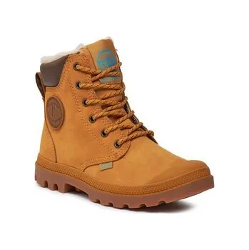 Pánská treková obuv Turistická obuv Palladium Pampa Sport Cuff WPS 72992-228-M Hnědá 38