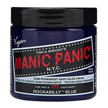 Barva na vlasy Barva na vlasy Gotika z Manic Panic - Rockabilly Blue - Classic - modrá