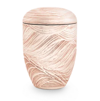 Smuteční dekorace Ekologická urna Pierre III - Červená