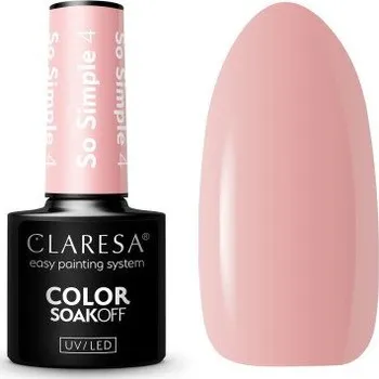 Lak na nehty Gel lak CLARESA® Se Simple 4 5ml
