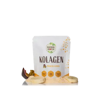 Přírodní produkt NaturalProtein Kolagen - Maracuja a banán (10 g)