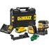 Měřící laser DeWALT DCE825D1G18-QW + akumulátor + kufr + nabíječka + zaměřovací kotouč + nástěnný držák