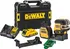 Měřící laser DeWALT DCE825D1G18-QW + akumulátor + kufr + nabíječka + zaměřovací kotouč + nástěnný držák