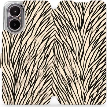 Pouzdro na mobilní telefon Flipové pouzdro Mobiwear - Realme C67 - VA52S V koruně stromu (Knížkové flip pouzdro, obal, kryt na mobil Realme C67 - VA52S V koruně stromu, materiál Umělá kůže + TPU - ochrana 360°, stojánek, silikonová vanička, magnetické zavírání)