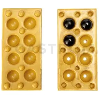 Kuchyňská sůl Silikonová forma na cukrovou hmotu nebo čokoládu ve tvaru hladké koule - 60 mm | SILIKOMART, SugarFlex Gold