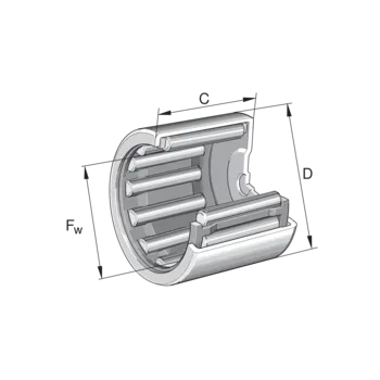 BK 1210-B INA Jehlové ložisko