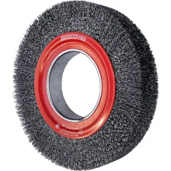 Brusný kotouč Drátěný kotouč vlnitý na ocel 250 x 30, O drátu 0,2 mm
