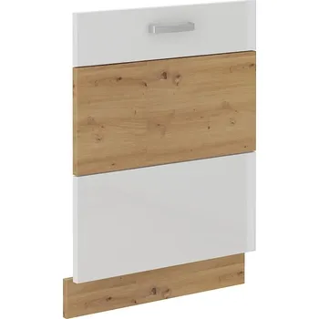 Kuchyňská skříňka LEMPERT Dvířka na myčku ARISA 32 (713 x 596 mm) bílý lesk