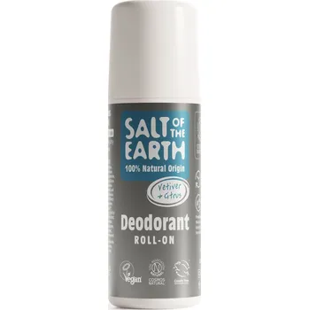 SALT OF THE EARTH Deo roll-on pro muže Pure Armour Vetiver & Citrus, 75ml