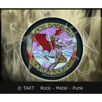 Nášivka Black Sabbath - Nášivka Black Sabbath - World Tour 1978