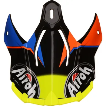 Helma na motorku náhradní kšilt pro přilby TERMINATOR OPEN VISION, AIROH (slider azure)