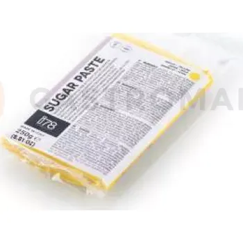 Výroba svíčky Cukrová pasta, žlutá, 250 g | SILIKOMART, i78 Decoration