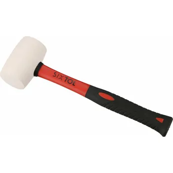 Kladivo Gumová palička TPR HAMMER 450, bílá, 450g, 330mm SIXTOL
