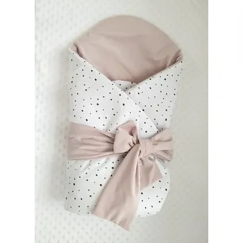 Zavinovačka Klasická zavinovačka - pudrová s puntíky