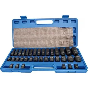 Gola sada Sada nástrčných hlavíc pro rázové utahováky 35 ks 1/2" ADLER AD351092