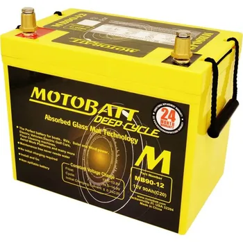 Trakční baterie MOTOBATT MB90-12