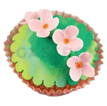 Kuchyňská sůl Oboustranná silikonová forma na cukrovou hmotu ve tvaru malých lilií - SLK809, 33 mm | SILIKOMART, SugarFlex