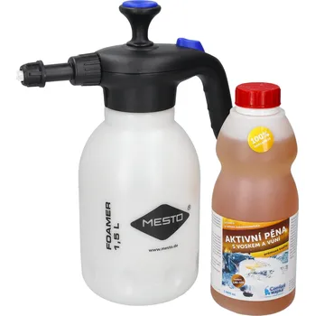 Autošampón Comfort Wapka Výhodná sada Aktivní pěna + pěnovač 1,5 l Varianta sady aktivní pěna + pěnovač: Aktivní pěna s voskem a vůní 1L + Pěnovač 1,5L
