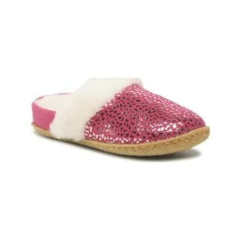 Dámské pantofle Bačkory Sorel Youth Nakiska Slide II NY4892 Růžová 32