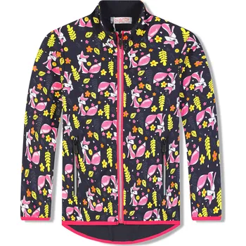 Dívčí mikina Dívčí mikina - KUGO EM9328, tmavě modrá Barva: Modrá tmavě, Velikost: 110