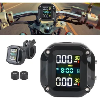 kontrola a monitor tlaku v pneumatice pro motocykly