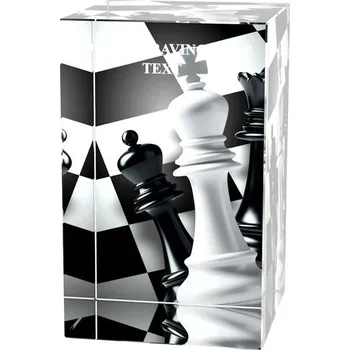 Poháry Bauer Skleněná trofej CR3065M28 | Šachy