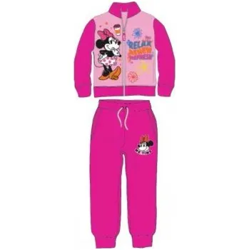 Kittymall KFT. - Dívčí tepláková souprava Minnie Mouse Disney - tm. růžová 116