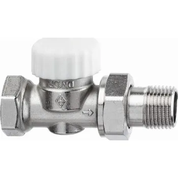 Heimeier V-EXACT II radiátorový ventil 1/2", závitový, termostatický, přímý, zkrácený rozměr, krátký