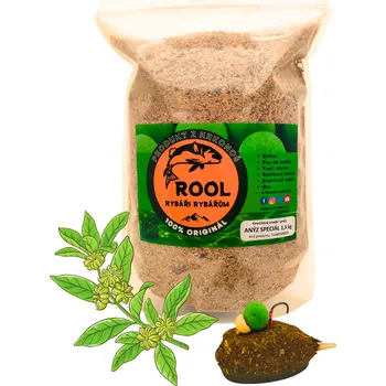 Návnadová surovina ROOL Vnadící krmítková směs Anýz speciál 1,5 kg