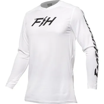 Moto dres Fasthouse Elrod OG Jersey White Velikost: XL