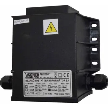 Bazénové osvětlení Bezpečnostní transformátor 300 W, zalitý