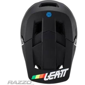 Cyklistická přilba Náhradní kšilt helmy Leatt Visor MTB 1.0 Gravity V23 Black M-XXL