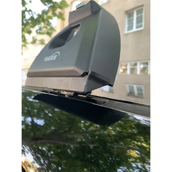 Příčník na automobil Střešní nosiče Opel Zafira B 2005-2011 (na montážní body) • WING Profile Black • Hakr