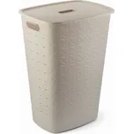 CURVER SOFTEX 56L Koš na špinavé prádlo 34 x 43,8 x 59,9 cm, béžový 00571-Z67 free_store_pickup