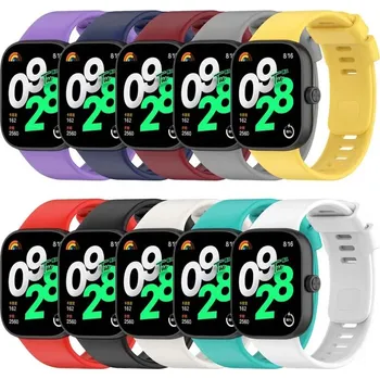 Příslušenství k chytrým hodinkám Silikonový Pásek Na Xiaomi Redmi Watch 4 Modrá: Béžová