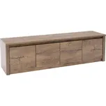 Komoda, dub lefkas tmavý, MONTANA K4D