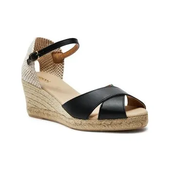 Dámské baleríny Espadrilky Geox D Gelsa Low D45NGA 00085 C9999 Černá 40