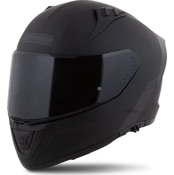 Helma na motorku Přilba Aero Solid, CASSIDA (černá matná/šedá) 2026 (Velikost: S (55 až 56 cm))