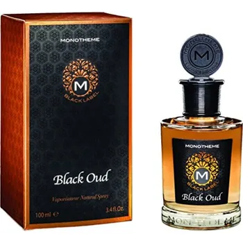 Unisex parfém Monotheme Venezia BLACK LABEL Black Oud U EDP 100 ml