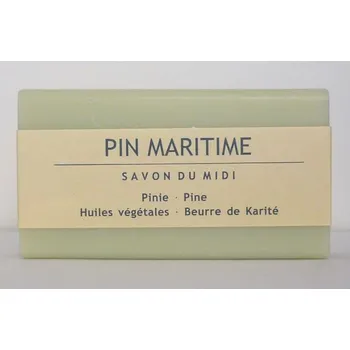 Mýdlo Savon du Midi Mýdlo s bambuckým máslem PÍNIE 100g eco