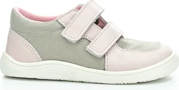 Dívčí tenisky Baby Bare Shoes Febo Sneakers šedé/růžové