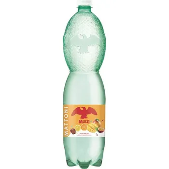 Voda Mattoni jemně perlivá Tropické ovoce 1,5l - karton