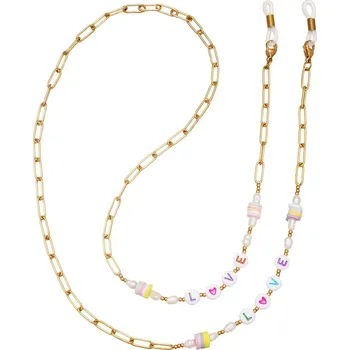 Náhrdelník ORNAMENTI Šňůrka na brýle LOVE