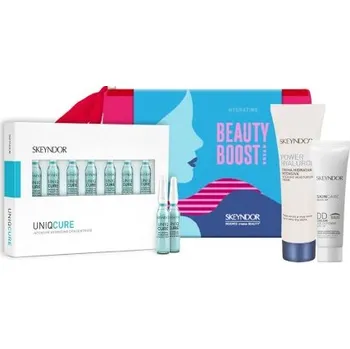 Kosmetická sada Skeyndor Power Hyaluronic Letní Set - Krém 25 ml + DD krém 01 15 ml + hydratační ampule 7 x 2 l Dárková sada