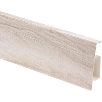 soklová lišta Cezar Soklová lišta JASMÍN BALTIMOR MAT 142 / 6 cm